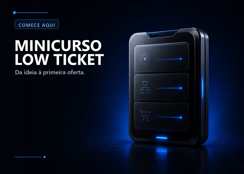Capa do Minicurso Low Ticket