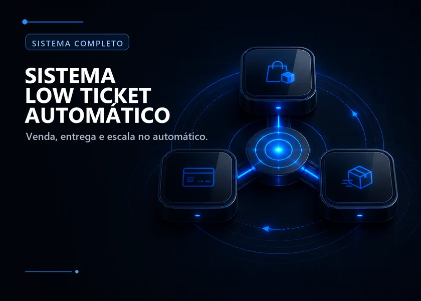 Capa do Sistema Low Ticket Automático